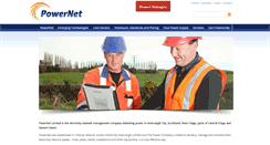 Desktop Screenshot of powernet.co.nz