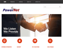 Tablet Screenshot of powernet.com.ph